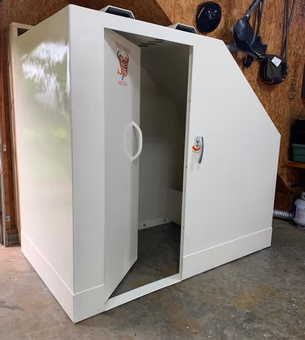 wheelchair accessible tornado shelter with ramp